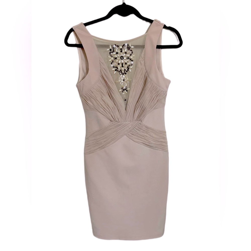 EUC lipsy London beaded dress size 8 US fits like a small - Picture 3 of 7